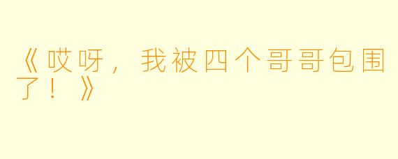 《哎呀，我被四个哥哥包围了！》
