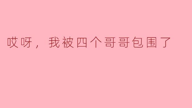 《哎呀，我被四个哥哥包围了！》